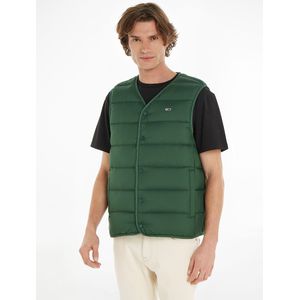 TOMMY JEANS - Bodywarmer - Groen - Polyamide