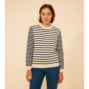 Marinetrui PETIT BATEAU. Katoen materiaal. Maten L. Wit kleur