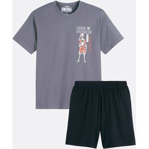 Pyjama - ONE PIECE - Katoen - Grijs