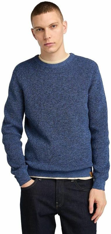 Timberland, Heren, Truien, Blauw, Maat: L Katoen,