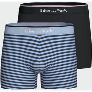 EDEN PARK - Boxershorts - Blauw - Katoen - Set van 2