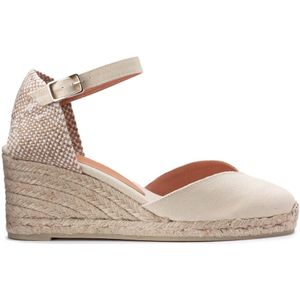 Espadrilles in katoen Chiarita CASTANER. Katoen materiaal. Maten 41. Beige kleur