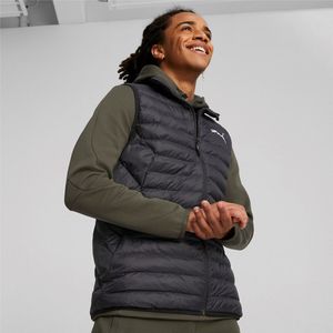 Bodywarmer PUMA. Polyester materiaal. Maten M. Zwart kleur