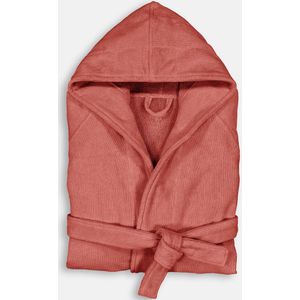 LA REDOUTE INTERIEURS - Trizie - Badjas met Kap - Rozehout - 100% Katoen