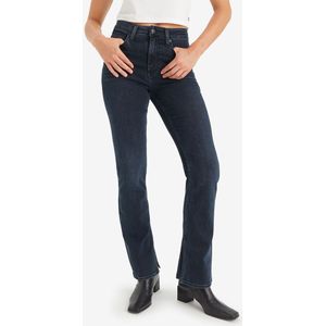 Jeans 725™ HR Slit Bootcut LEVI'S. Denim materiaal. Maten Maat 28 (US) - Lengte 34. Blauw kleur