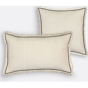 La Redoute Interieurs - Menorca - Kussensloop - Naturel - 45 x 45 cm