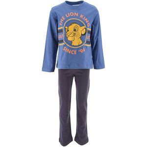 Pyjama The Lion King LE ROI LION. Katoen materiaal. Maten 5 jaar - 108 cm. Blauw kleur