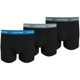 Set van 3 boxershorts in stretch katoen CALVIN KLEIN UNDERWEAR. Katoen materiaal. Maten S. Blauw kleur