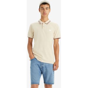 Polo Housemark LEVI'S. Katoen materiaal. Maten XL. Beige kleur