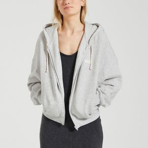 AMERICAN VINTAGE - KODYTOWN - Zip-up Hoodie - Lichtgrijs - Katoen