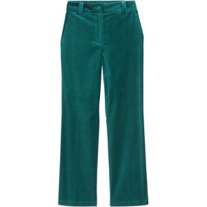 QUENTIN LA REDOUTE COLLECTIONS - Flare Broek - Donkergroen - Katoen