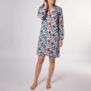 NAF NAF - Icone - Nachthemd - Bedrukt Kleur - Viscose