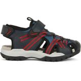 Gesloten sandalen Borealis, water friendly GEOX. Polyurethaan materiaal. Maten 29. Blauw kleur