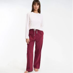 Pyjamabroek van flanel LA REDOUTE COLLECTIONS. Flanel materiaal. Maten S. Andere kleur