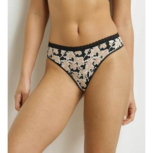 Dim - Tanga Daily Micro Invisible - Tanga - Floral - Microfibre
