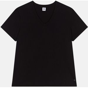 PETIT BATEAU - T-shirt - Zwart - Katoen