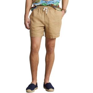 Chino prepster short in linnen POLO RALPH LAUREN. Linnen materiaal. Maten L. Beige kleur