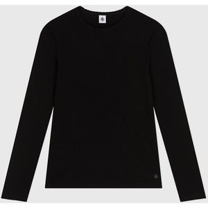 PETIT BATEAU - T-shirt Cocotte - T-shirt - Zwart - Katoen