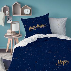 Harry Potter Dekbedovertrek Iconic - Eenpersoons - 140 x 200 cm - Katoen