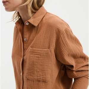 LA REDOUTE COLLECTIONS - Pyjama - Kastanje - Tetra Materiaal