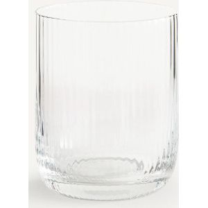Tupia - Set van 4 Waterglazen - Transparant - Glas