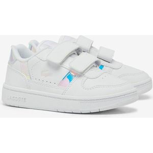 Lage sneakers T Clip Set LACOSTE. Polyester materiaal. Maten 21. Wit kleur