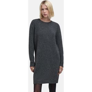 IKKS - Trui-jurk - Grijs - Polyester - Korte Mouwen