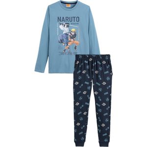 Bedrukt pyjama Naruto, met zakken NARUTO SHIPPUDEN. Katoen materiaal. Maten 18 jaar - 180 cm. Blauw kleur
