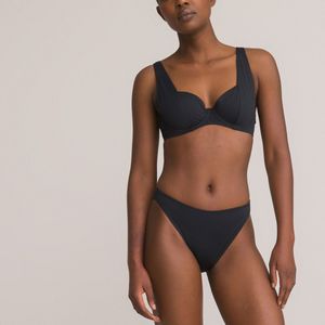 Braziliaanse bikinislip LA REDOUTE COLLECTIONS.  materiaal. Maten 46 FR - 44 EU. Zwart kleur