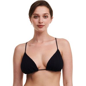 CHANTELLE - Triangel Bikini-BH - Zwart - Polyester/Elasthan