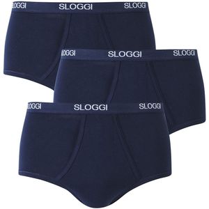 SLOGGI - Set van 3 Maxi Slips - Blauw - Katoen