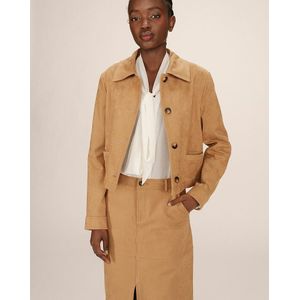 SULLIVAN GRACE & MILA - Kort Jasje - Oker - Suèdine