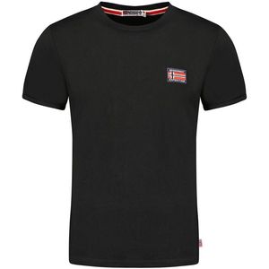 Geographical Norway - Jaltimore - T-shirt - Zwart - Katoen