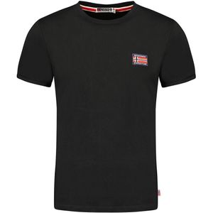 Geographical Norway - Jaltimore - T-shirt - Zwart - Katoen