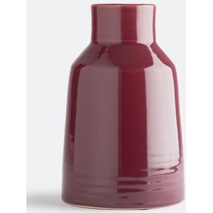 Pastela - Vaas - Keramiek - Rood - H23 cm