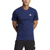 T-shirt voor training Aeroready adidas Performance. Polyester materiaal. Maten 4XL. Blauw kleur