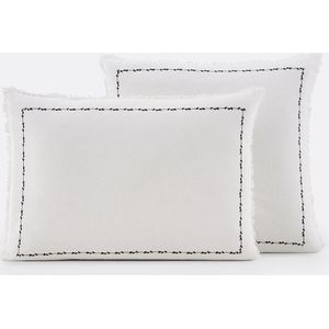 La Redoute Intérieurs - Eleanor - Kussensloop - Ecru - Katoen/Linnen