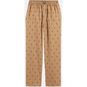 Polo Ralph Lauren - Bedrukte Pyjamabroek - Kastanje - Katoen
