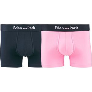 Set van 3 boxershorts EDEN PARK. Katoen materiaal. Maten XL. Roze kleur