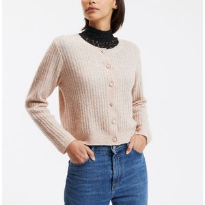 Sessùn - Gemini - Vest - Beige - Wolmix