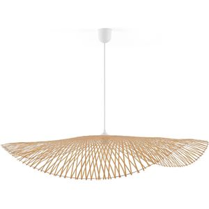 Hanglamp in bamboe Ø 100 cm, Ezia LA REDOUTE INTERIEURS. Bamboe materiaal. Maten één maat. Beige kleur