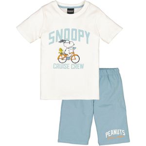 Pyjashort Snoopy SNOOPY. Katoen materiaal. Maten 4 jaar - 102 cm. Wit kleur