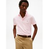 TOMMY HILFIGER - Slim Stretch Polo - Roze - Katoen