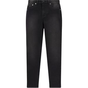 Mom jeans LEVI'S KIDS. Katoen materiaal. Maten 8 jaar - 126 cm. Zwart kleur