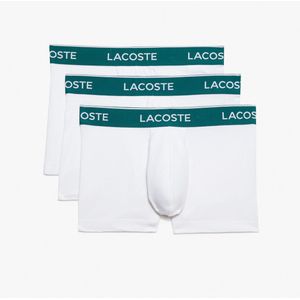LACOSTE - Boxershorts - Wit - Katoen - Set van 3