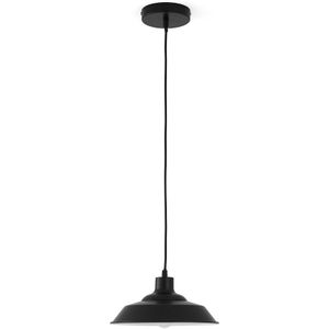 Hanglamp in smeedijzer Ø25,8 cm, Yaven SO'HOME. Metaal materiaal. Maten één maat. Zwart kleur
