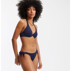 LA REDOUTE COLLECTIONS - Bikinislip - Blauw - 90% Polyamide