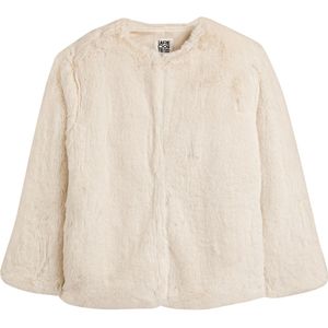 LA REDOUTE COLLECTIONS - Korte Jas Agrafe - Wit - Polyester