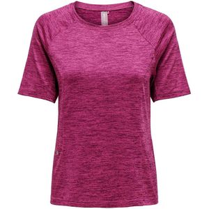 T-shirt voor training Joan ONLY PLAY. Polyester materiaal. Maten L. Roze kleur
