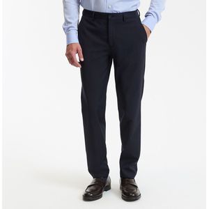 La Redoute Collections - Kostuumbroek - Marineblauw - Katoen